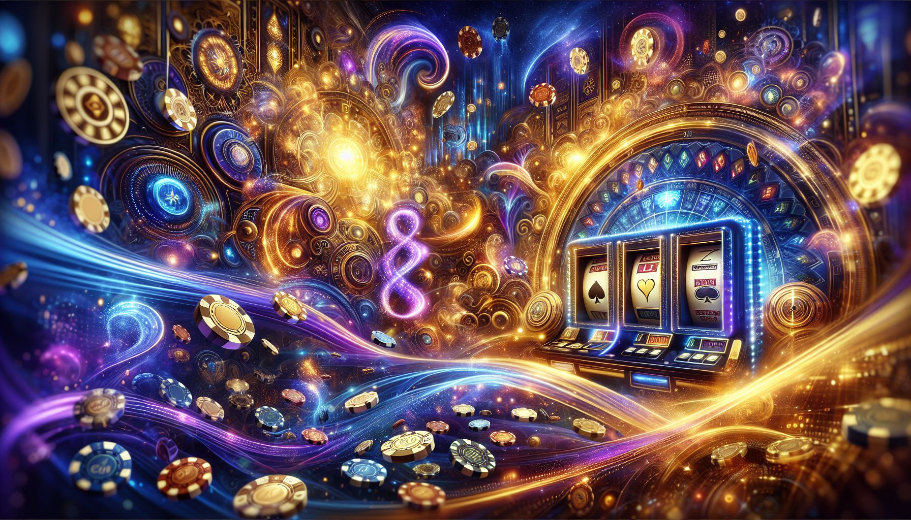 Digital gaming interface showing cards, chips, and live casino elements for Bangladeshi users