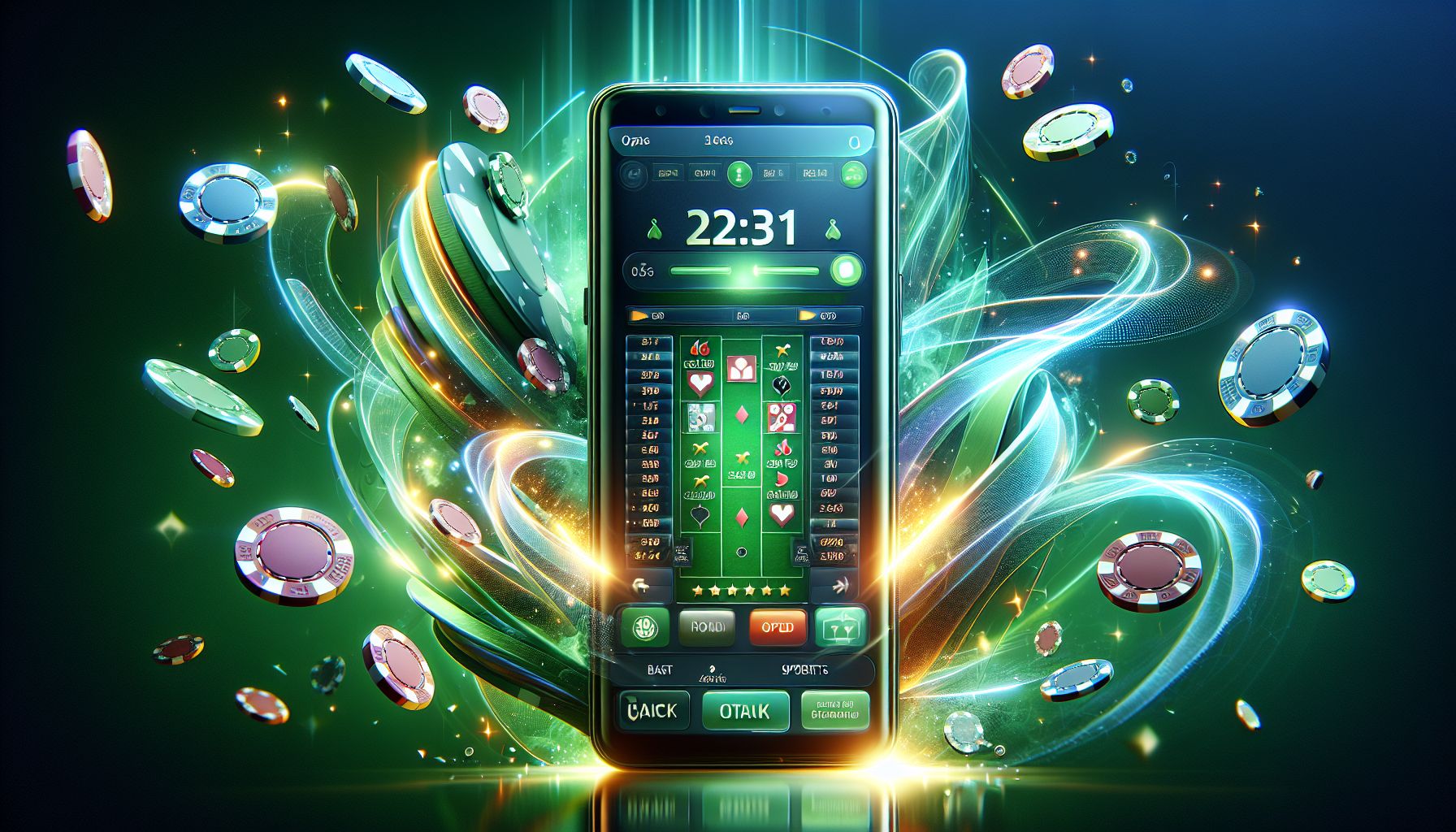 Mobile user enjoying live casino features through the Palki71 app