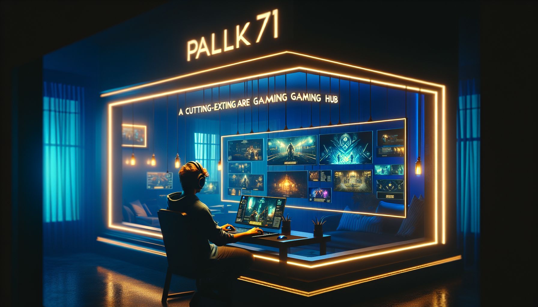 Player in Bangladesh signing into a Palki71 account on a laptop with a secure interface